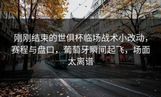 刚刚结束的世俱杯临场战术小改动，赛程与盘口，葡萄牙瞬间起飞，场面太离谱